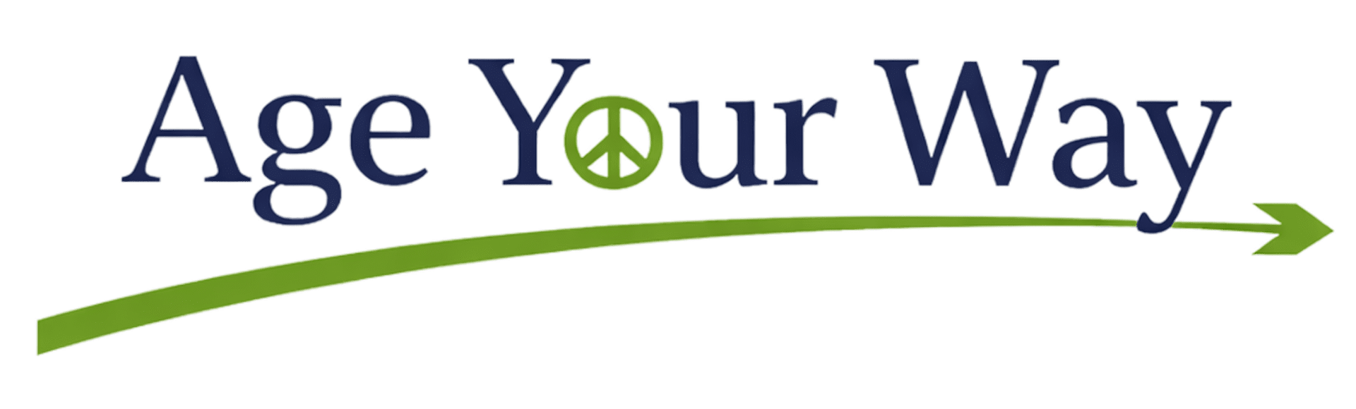 Logo with 'Your' and a peace sign in place of 'o'.